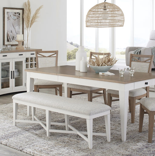 Parker House Americana Modern Dining 49 Inch Upholstered Counter Bench