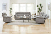 Parker Living Richland - Bristol Grey Power Reclining Sofa Loveseat and Recliner