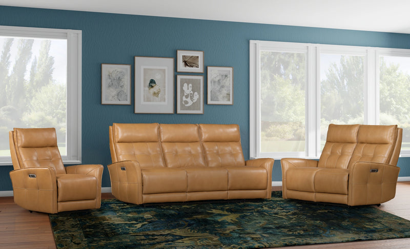 Parker Living Gershwin - Lucca Butterscotch Zero Gravity Power Reclining Sofa