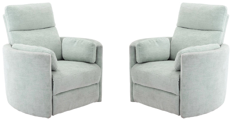 Parker Living Radius Power Swivel Glider Recliner Two Pack