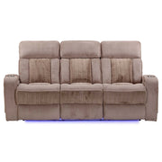 Parker Living Equinox Power Reclining Sofa with Drop Down Table