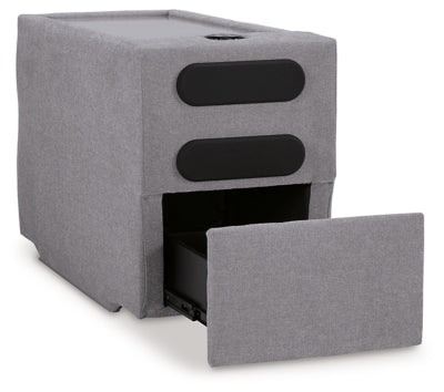 Modmax Balanced Sectional with Audio and Storage Consoles