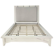 Parker House Americana Modern Bedroom Queen Platform Bed 2 Nightstands and Dresser with Mirror