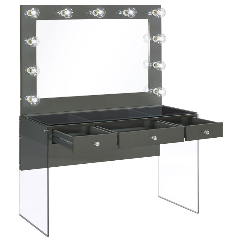 Afshan Makeup Vanity Table with LED Mirror