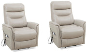Parker Living Gemini Power Lift Recliner with Articulating Headrest Two Pack
