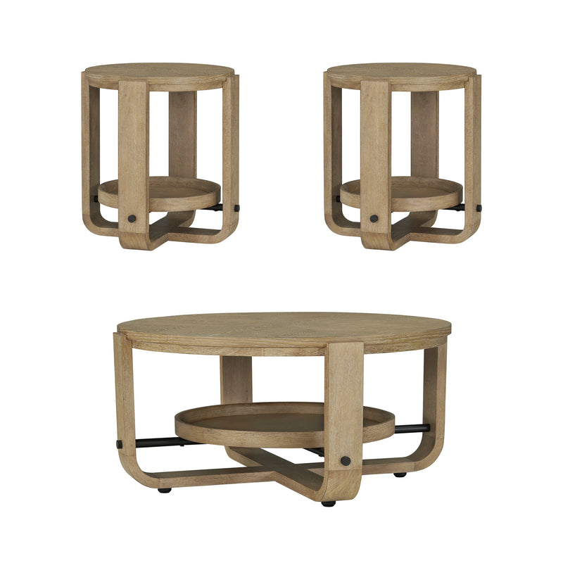 Parker House Escape 3 Piece Occasional Table Set