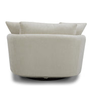Parker Living Boomer Large Swivel Chair with 2 Toss Pillows