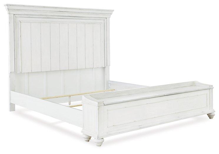 ゼッパンドン Kanwyn Bed with Storage Bench — Garza Furniture (Corpus