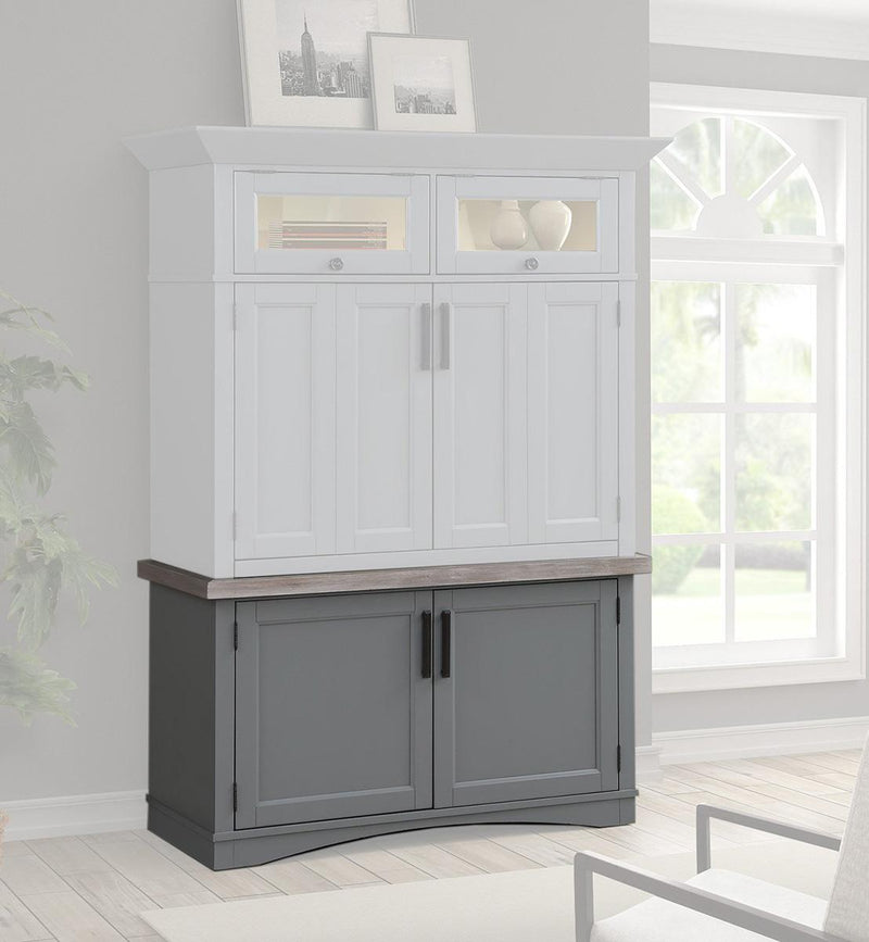 Parker House Americana Modern Workstation Base in Dove
