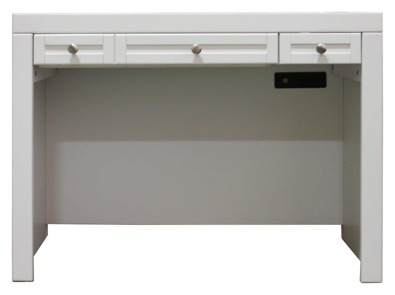 Parker House Catalina 40" Library Desk in Cottage White