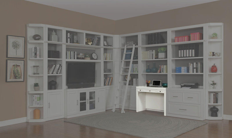 Parker House Catalina 40" Library Desk in Cottage White