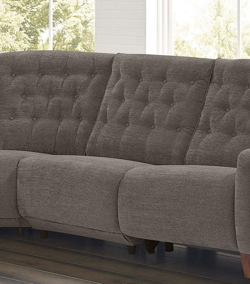 Parker House Chelsea Armless Chair in Willow Brown