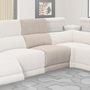 Parker House Noho Armless Chair in Bisque