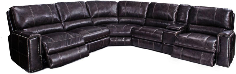 Parker House Salinger Recliner PWR w/USB & PWR Headrest in Twilight