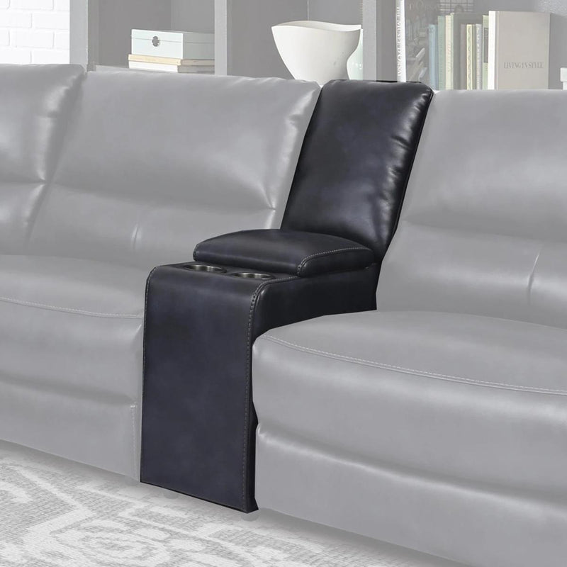Parker House Samson Entertainment Console in Banner Navy