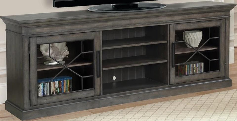 Parker House Sundance 92 in. TV Console in Smokey Grey
