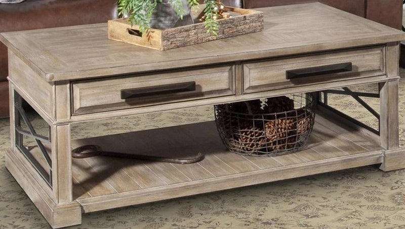 Parker House Sundance Cocktail Table in Sandstone