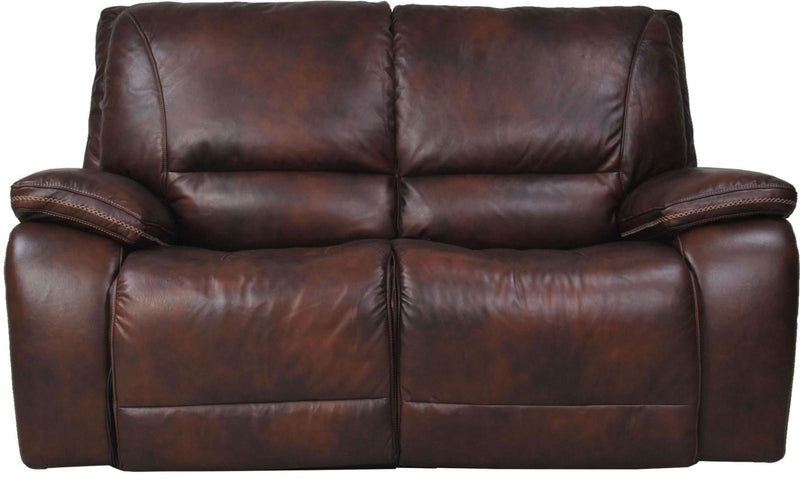 Parker House Vail Loveseat Dual PWR Reclining w/USB & PWR Headrest in Burnt Sienna