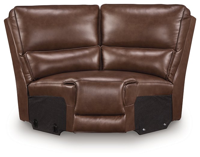 DeepWakes Reclining Sectional with Storage Console
