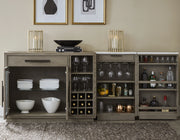Parker House Pure Modern Dining Multi Functional Server with Bar Cabinet