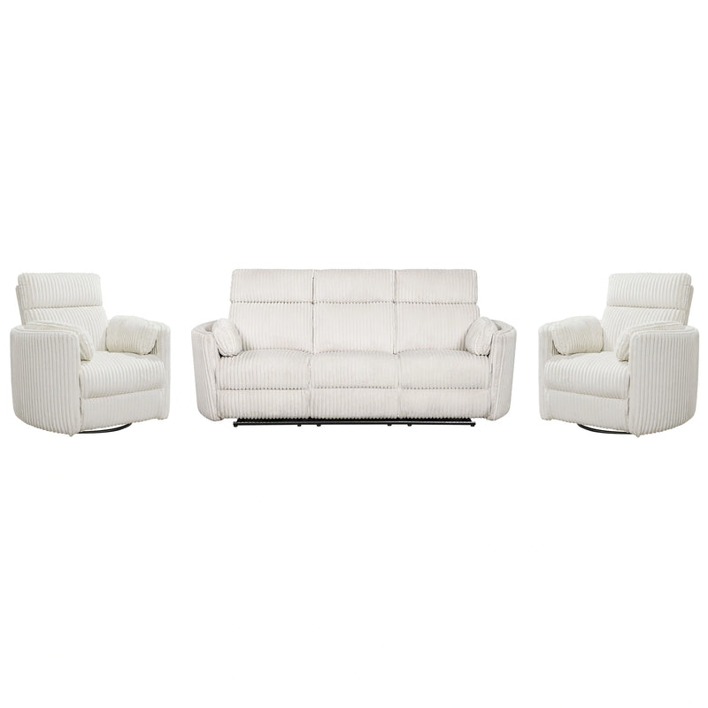 Parker Living Radius Power Reclining Sofa and Two Recliners