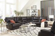 Parker Living Whitman - Powered By Freemotion 6 Piece Modular Power Reclining Sectional with Power Adjustable Headrests