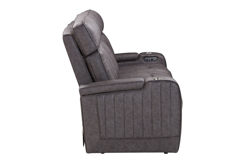Parker Living Equinox Power Reclining Sofa with Drop Down Table