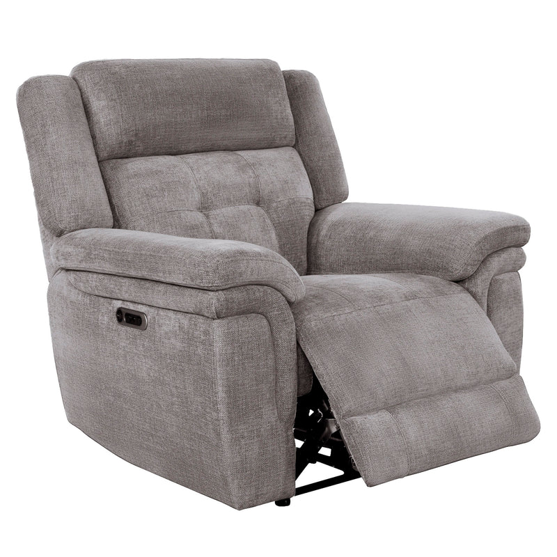 Parker Living Richland - Bristol Grey Power Reclining Sofa Loveseat and Recliner