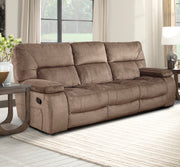 Parker Living Chapman - Kona Manual Reclining Sofa and Loveseat - MCHA-32-KON