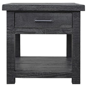 Parker House Durango End Table in Rustic Dark Pine