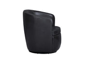 Parker Living Barolo 100% Italian Leather Swivel Club Chair Two Pack