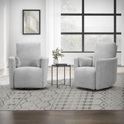 Parker Living Turner Manual Swivel Glider Recliner Two Pack