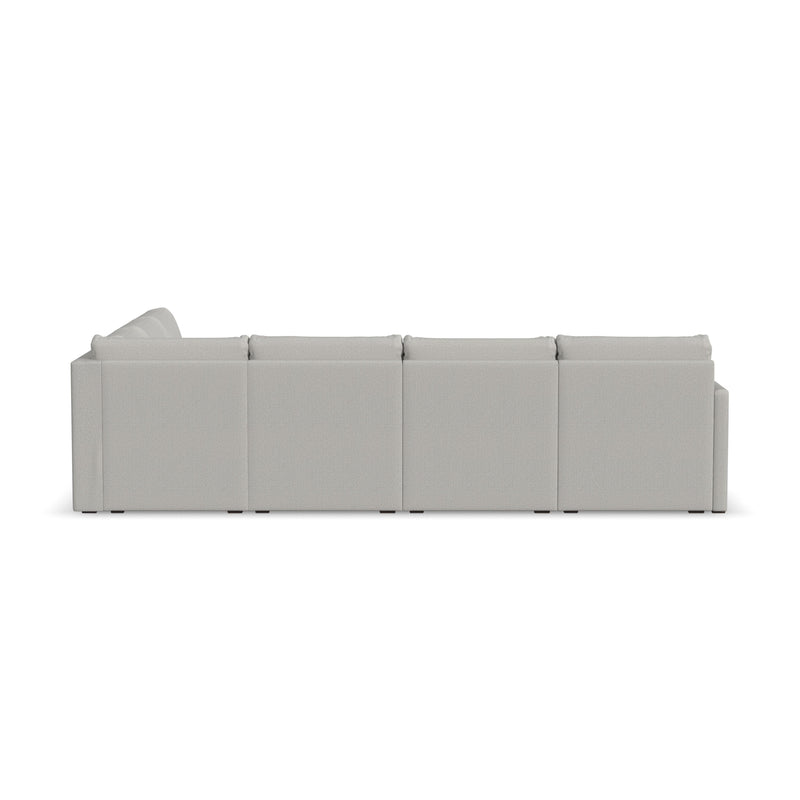 Flex 6-Seat Sectional with Narrow Arm - 5000003378