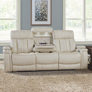 Parker Living Royce - Fantom Ivory Power Reclining Sofa and Loveseat