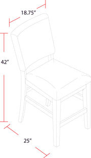 Parker House Sundance Dining - Sandstone Upholstered Counter Chair (2/CTN Sold in pairs)