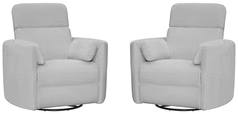 Parker Living Radius Manual Swivel Recliner Two Pack