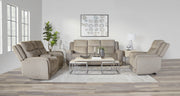 Parker Living Penfield - Frappe Power Reclining Sofa Loveseat and Recliner