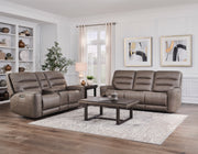 Parker Living Lawson - Sydney Brunette Power Zero Gravity Tilt Console Loveseat P2