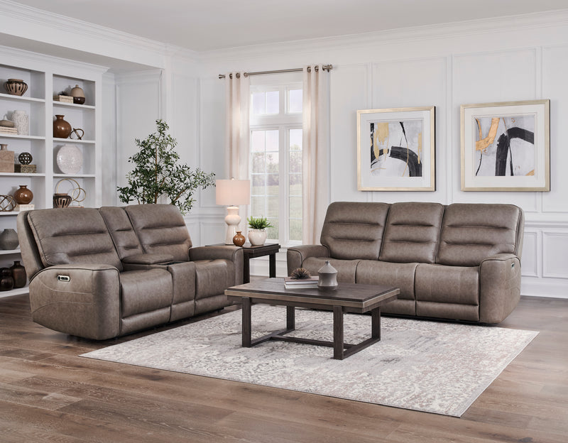 Parker Living Lawson - Sydney Brunette Zero Gravity Power Reclining Sofa and Loveseat