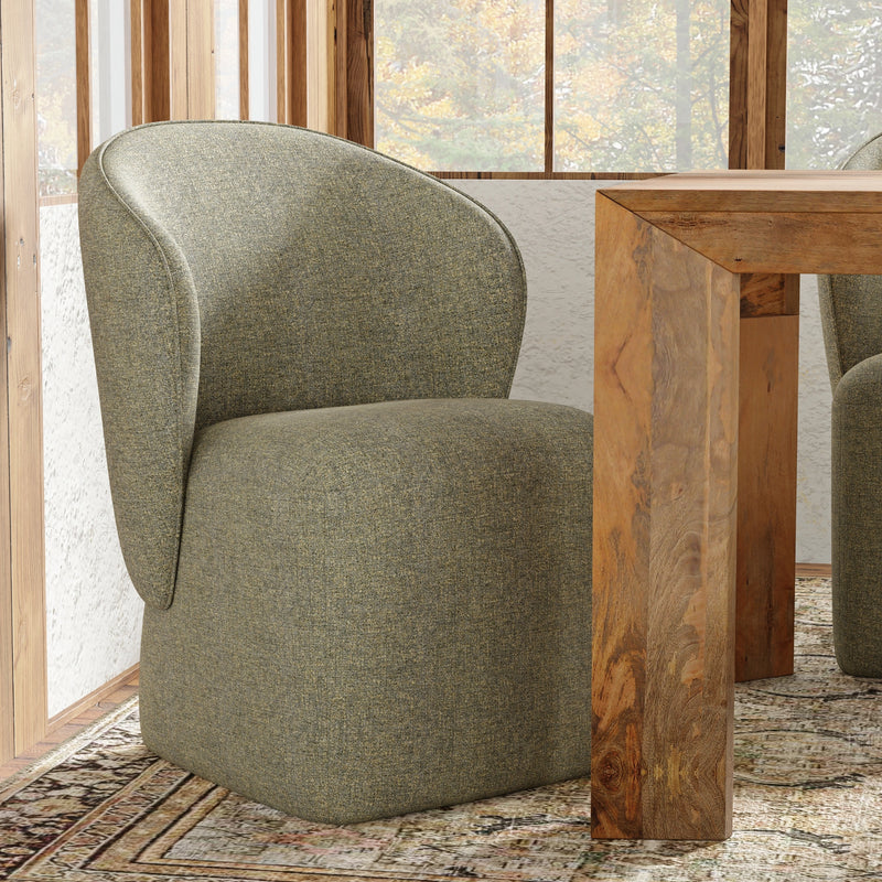 Parker House Crossings - Monaco Dining 84 Inch Rectangular Dining Table with 4 Upholstered Chairs