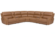 Parker Living Hancock 7 Piece Zero Gravity Power Reclining Sectional with Power Adjustable Headrests