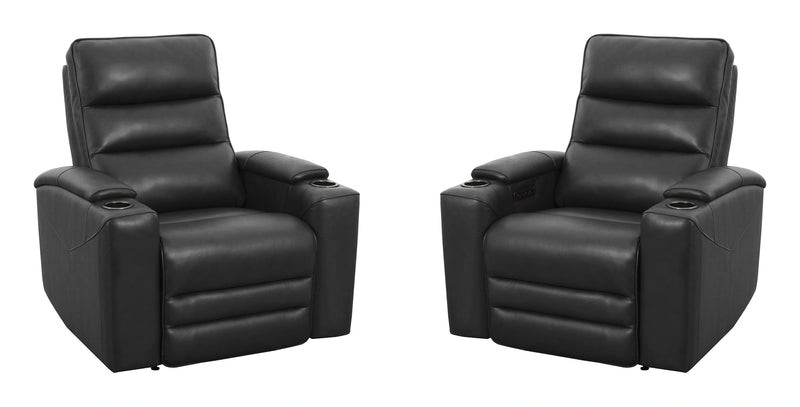 Parker Living Nexus - Autumn Black Zero Gravity Power Recliner P3 Two Pack