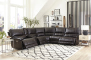 Parker Living Whitman - Powered By Freemotion 6 Piece Modular Power Reclining Sectional with Power Adjustable Headrests