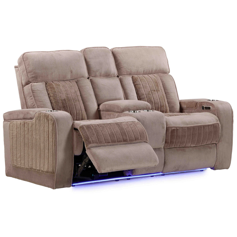 Parker Living Equinox Power Reclining Console Loveseat