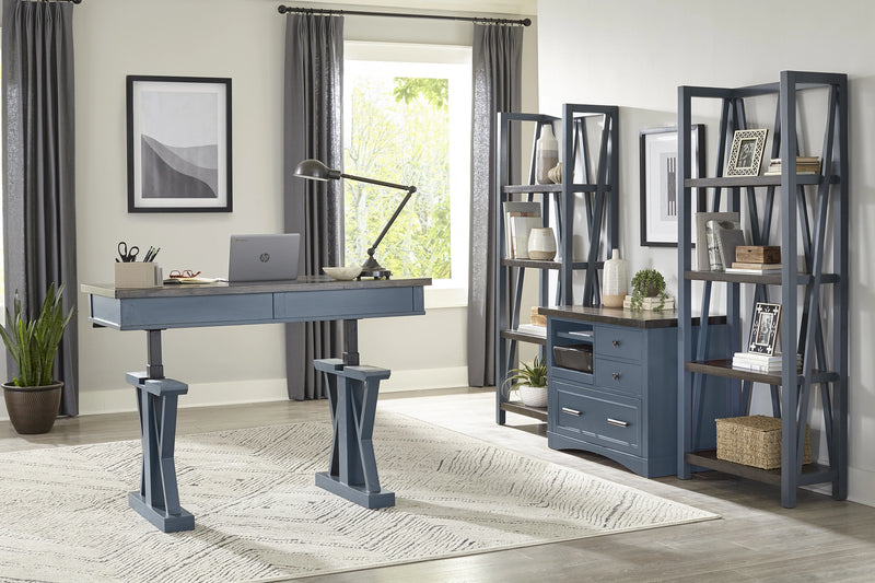 Parker House Americana Modern Functional File with Power Center
