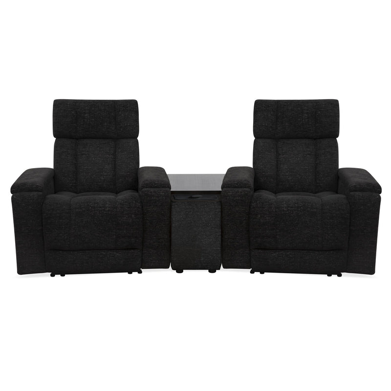 Parker Living Phoenix Zero Gravity Power 2 Seat Home Theater Seating with Wedge and Immersive Audio