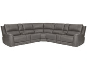 Parker Living Belmont 7 Piece Zero Gravity Power Reclining Sectional with Power Adjustable Headrests