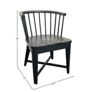Parker House Americana Modern Dining Barrel Dining Chair (2/CTN Sold in pairs)