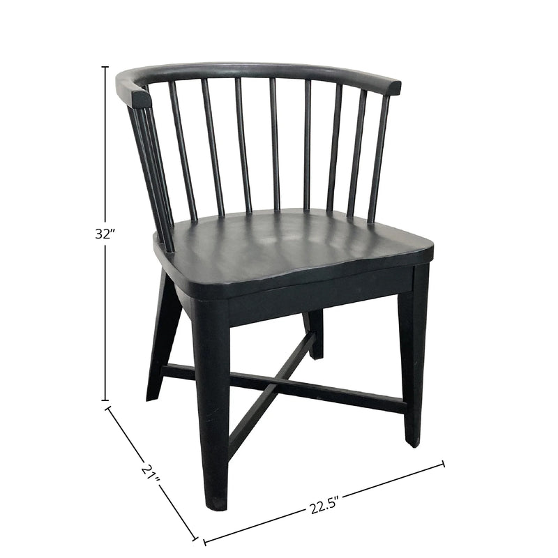 Parker House Americana Modern Dining Barrel Dining Chair (2/CTN Sold in pairs)