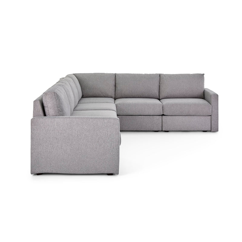 Flex 6-Seat Sectional with Standard Arm - 5000003533